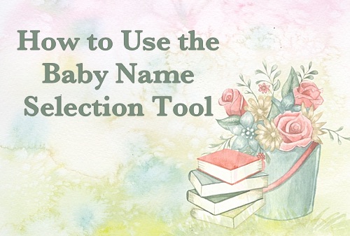 Image for 'How to Use the Baby Name Selection Tool' numerology article