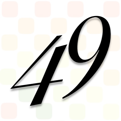 数秘術のための画像'番号49意味'記事