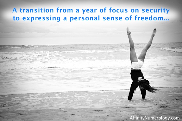 Image for 'Effects of 4 to 5 Personal Year Number Change' article at AffinityNumerology.com