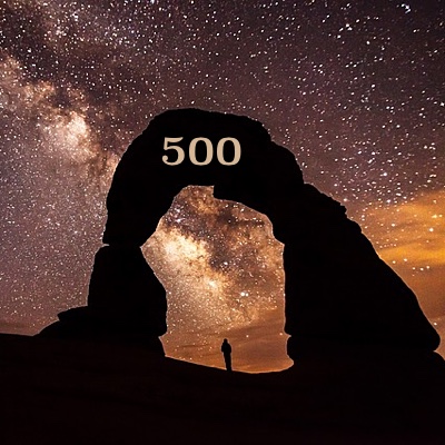 Image for numerology 'Number 500 Meaning' article