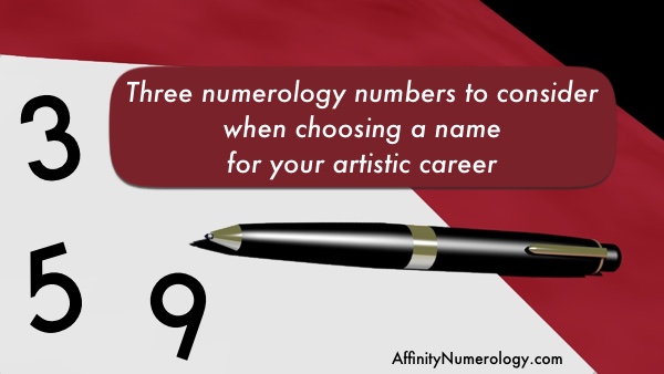 Image for 'A Name for an Artistic Career' numerology article