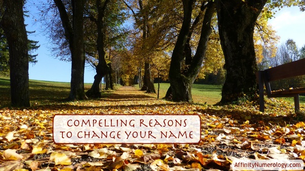 Image for 'Reasons to Change Your Name' numerology article
